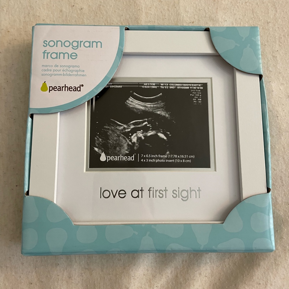 Baby’s First Sonogram Picture Frame